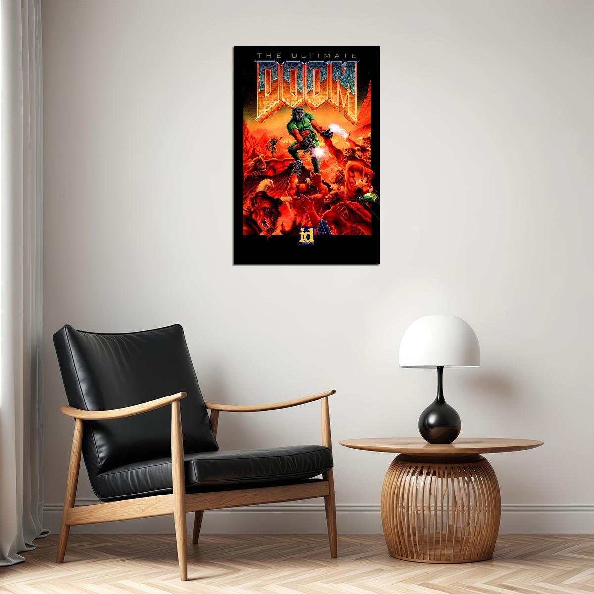 Doom Video Game Series Role Playing Game Action Poster Wall Art Print Home Wall Decor - xonomax