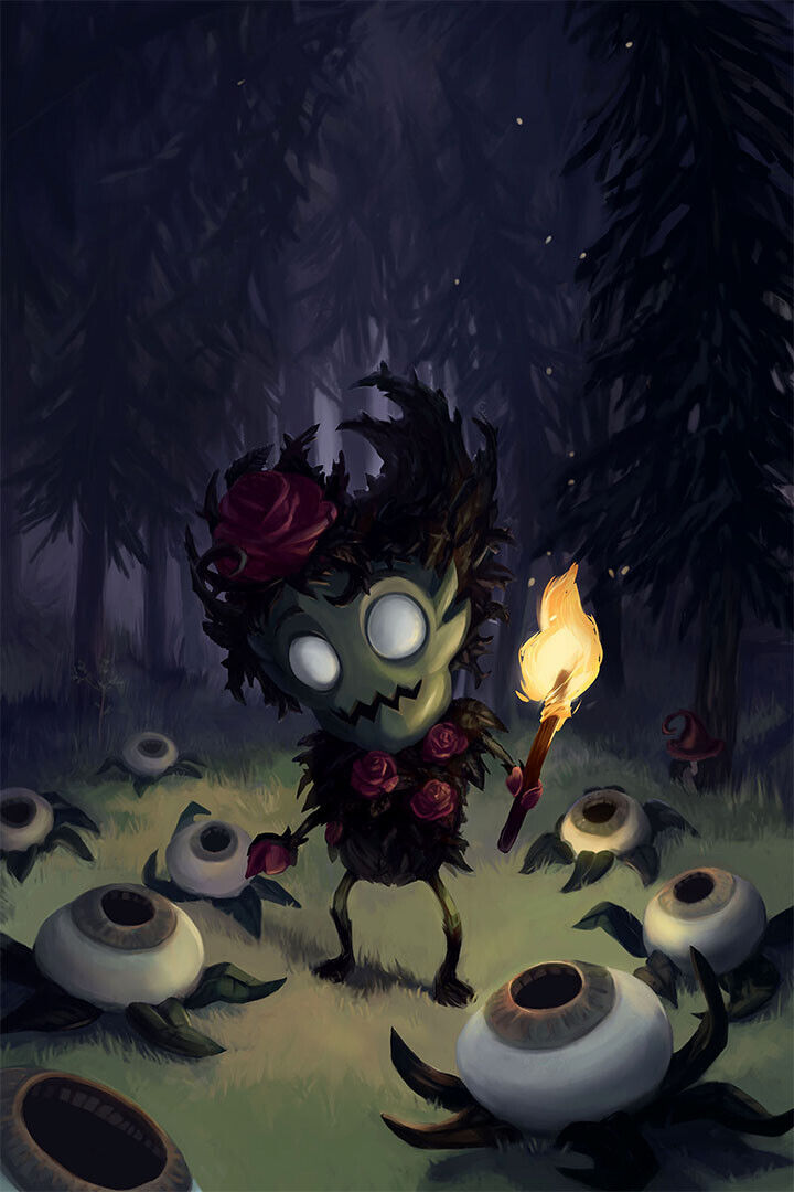 Dont Starve Together Video Game Adventure Poster Wall Art Print Home Wall Decor