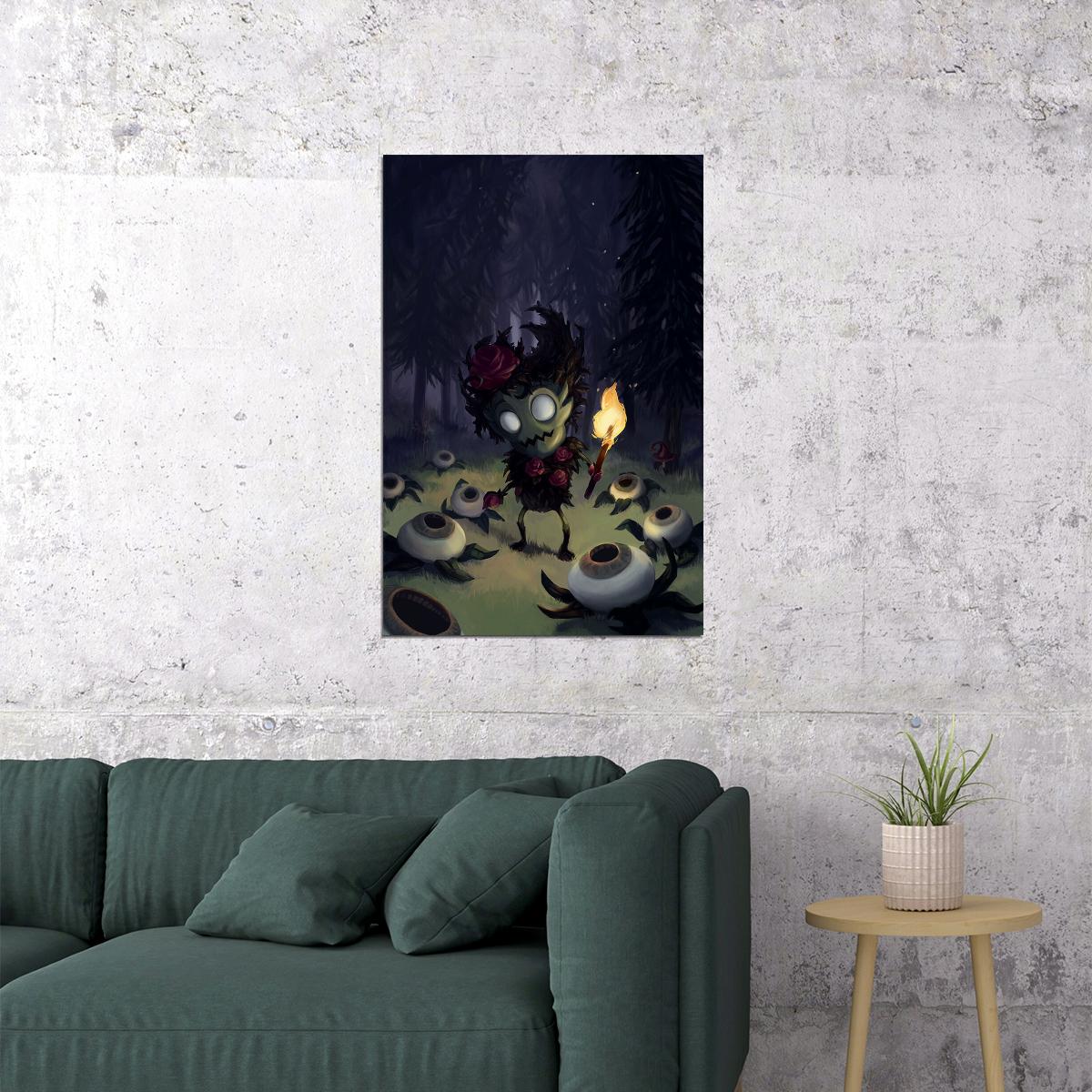 Dont Starve Together Video Game Adventure Poster Wall Art Print Home Wall Decor