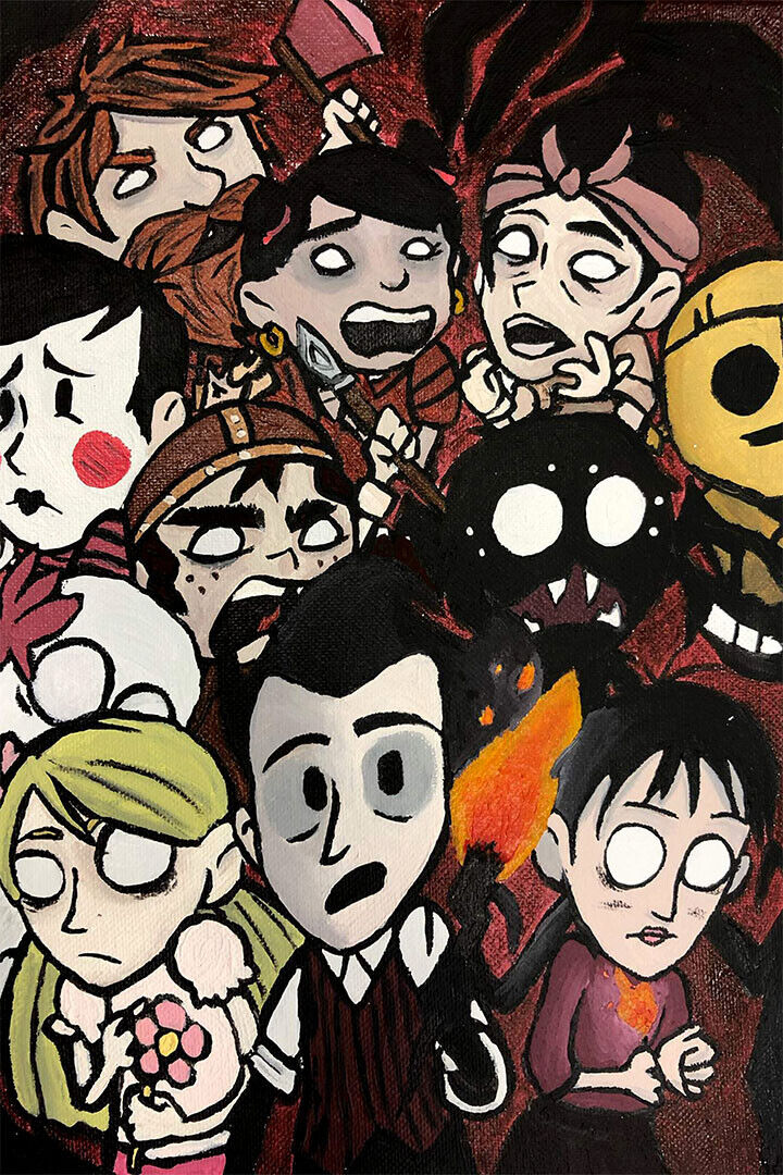 Dont Starve Together Video Game Poster Wall Art Print Home Wall Decor