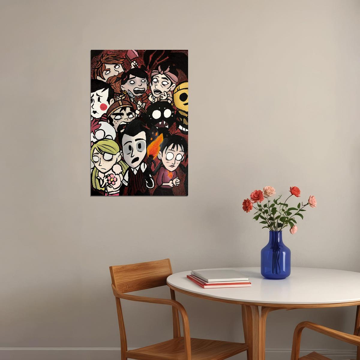 Dont Starve Together Video Game Poster Wall Art Print Home Wall Decor