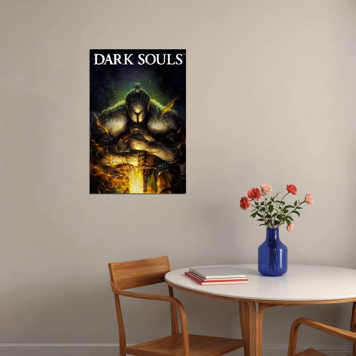 Dark Souls Astorias Video Game Role Playing Game Action Poster Wall Art Print Home Wall Decor