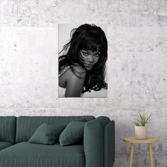 Rihanna Sexy Girl Music Rap Singer Fashion Designer Poster Wall Art Print Home Wall Decor - xonomax