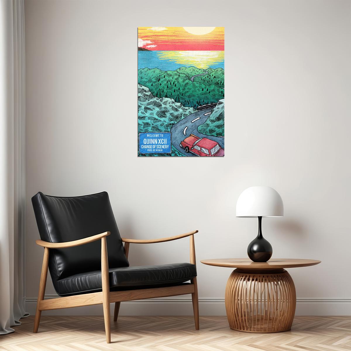 Quinn Xcii Rap Singer Change Of Scenery Poster Wall Art Print Home Wall Decor - xonomax