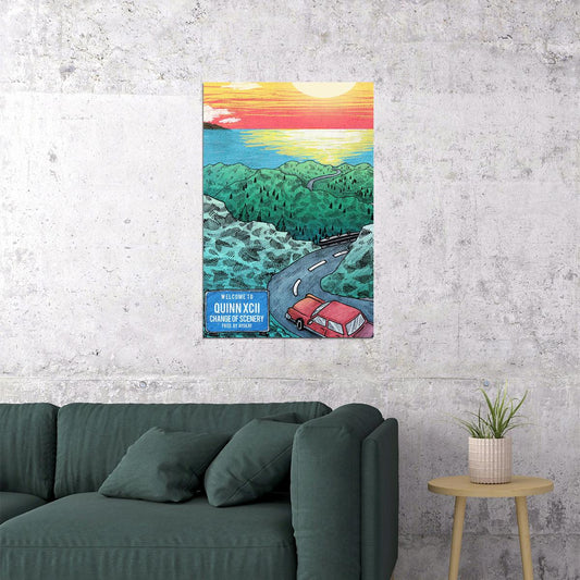 Quinn Xcii Rap Singer Change Of Scenery Poster Wall Art Print Home Wall Decor - xonomax