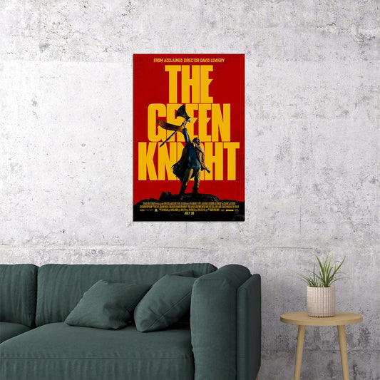 The Green Knight Movie History Poster Wall Art Print Home Wall Decor - xonomax