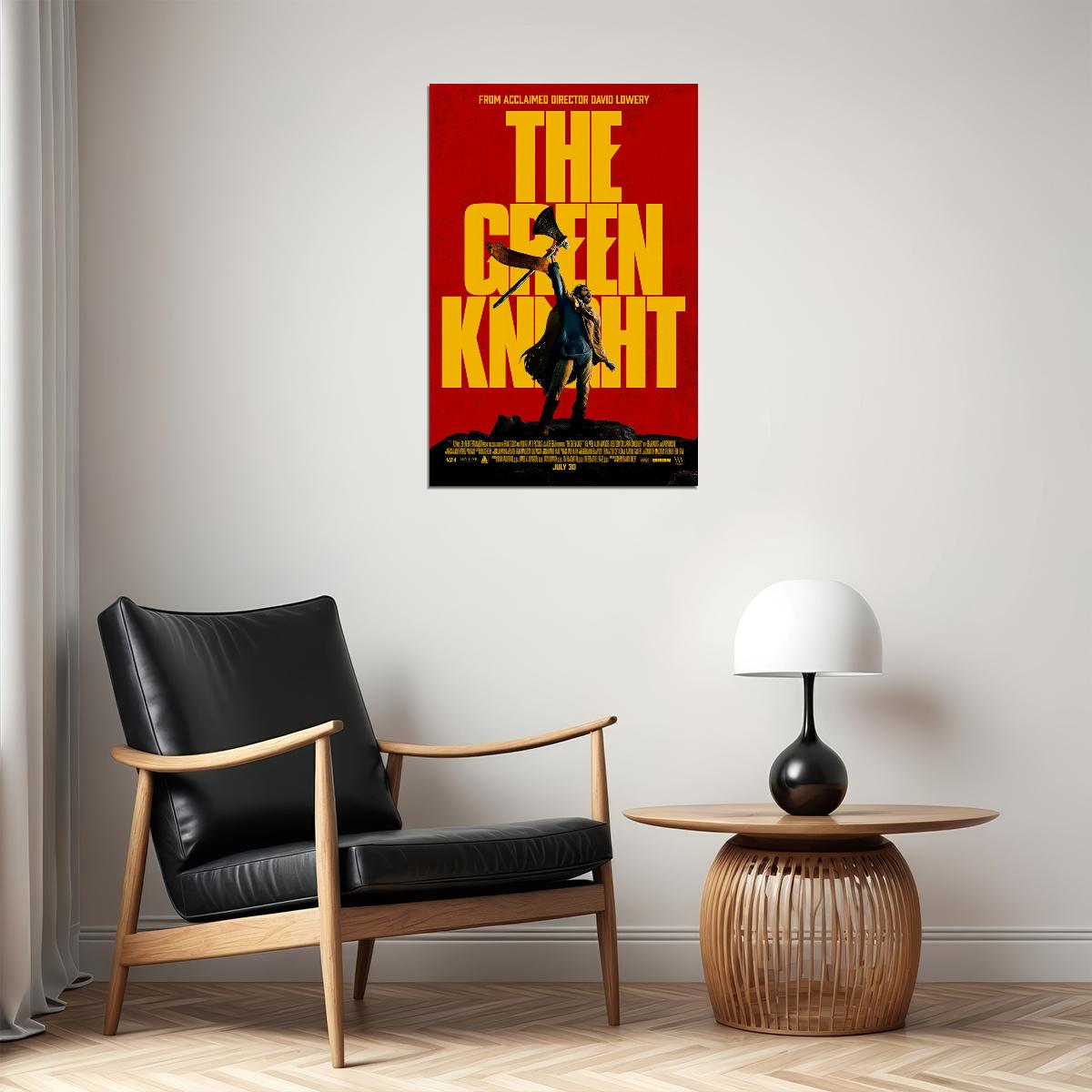 The Green Knight Movie History Poster Wall Art Print Home Wall Decor - xonomax