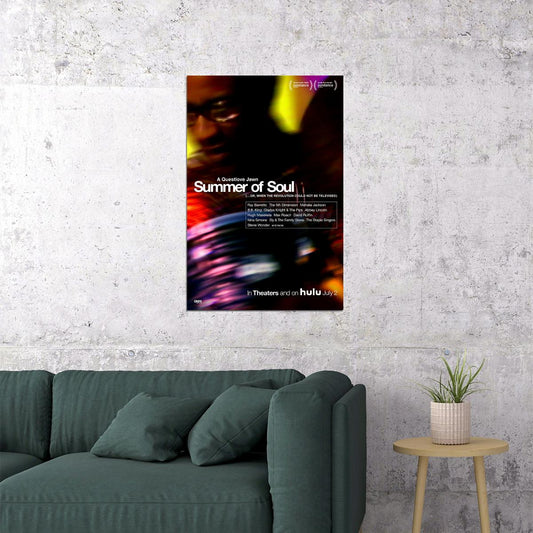 Summer Of Soul Movie Documentary Poster Wall Art Print Home Wall Decor - xonomax