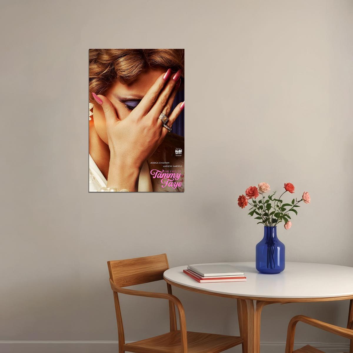 The Eyes Of Tammy Faye Movie Poster Wall Art Print Home Wall Decor - xonomax