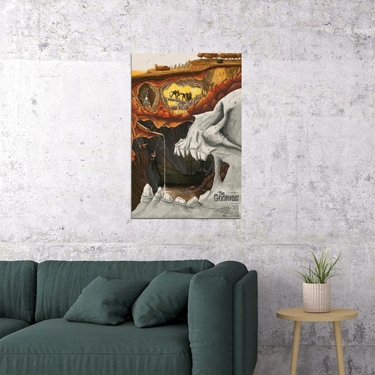 The Goonies Movie Treasure Action Comedy Poster Wall Art Print Home Wall Decor - xonomax