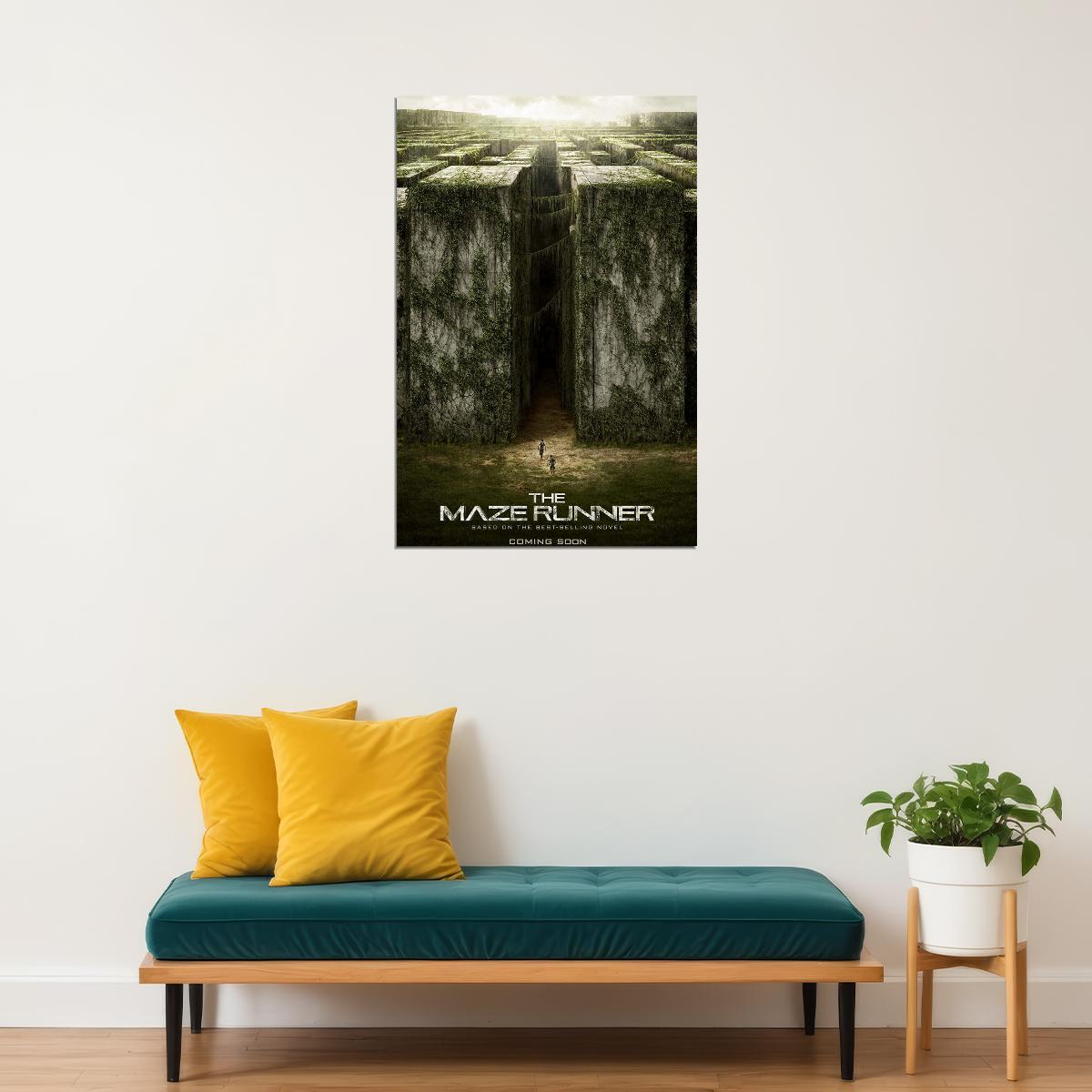 The Maze Runner Movie Thomas Brodie Sangster Poster Wall Art Print Home Wall Decor - xonomax