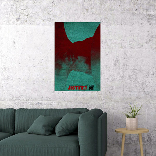 Justified Us Tv Series Show Movie Crime Drama Poster Wall Art Print Home Wall Decor - xonomax