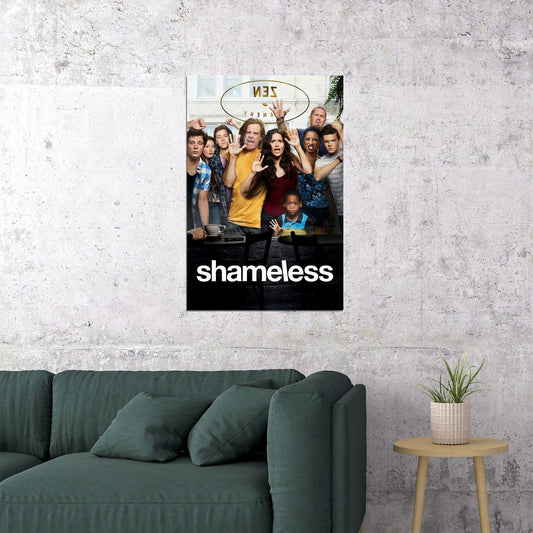 Shameless Movie Season 6 Tv Show Comedy Drama Poster Wall Art Print Home Wall Decor - xonomax