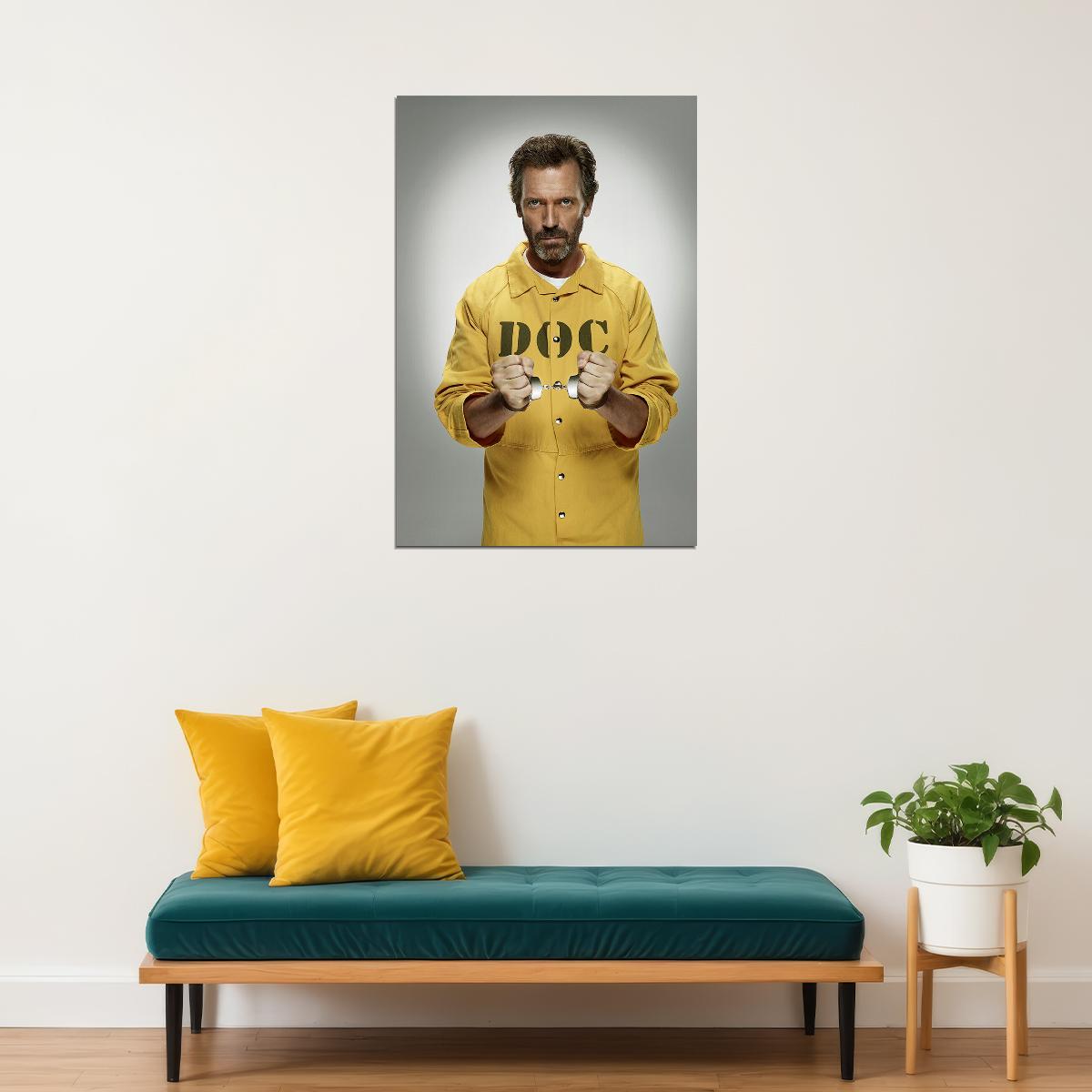 House Md Tv Series Hugh Laurie David Shore Show Poster Wall Art Print Home Wall Decor