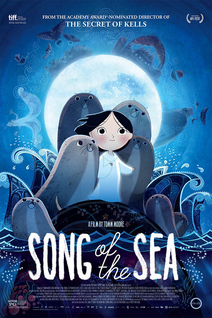 Song Of The Sea 2014 Film Animated Fantasy Movie Poster Wall Art Print Home Wall Decor - xonomax