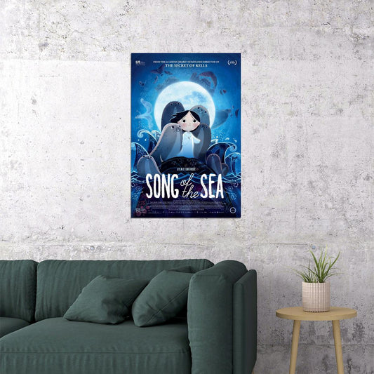 Song Of The Sea 2014 Film Animated Fantasy Movie Poster Wall Art Print Home Wall Decor - xonomax
