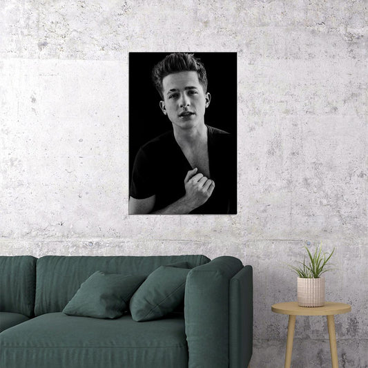 Charlie Puth Music Singer Artist Rapper Poster Wall Art Print Home Wall Decor - xonomax