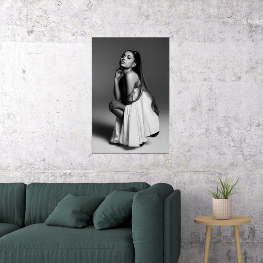 Ariana Grande Singer Music Famous Artist Attractive Poster Wall Art Print Home Wall Decor - xonomax