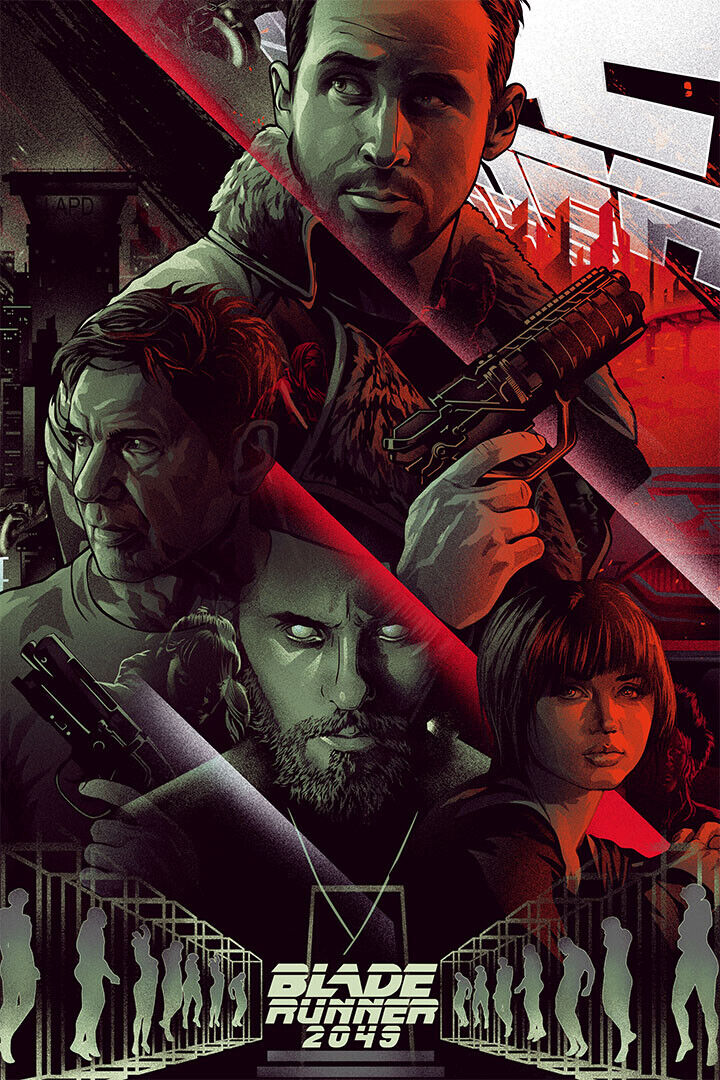 Blade Runner 2049 Movie Harrison Science Fiction Poster Wall Art Print Home Wall Decor