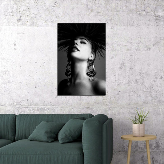 Lady Gaga Rap Music Singer Star Rapper Poster Wall Art Print Home Wall Decor - xonomax