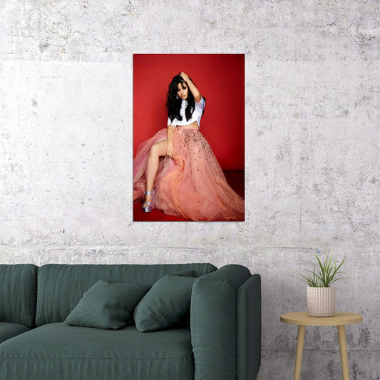 Camila Cabello Beauty Music Singer Star Beautiful Poster Wall Art Print Home Wall Decor - xonomax
