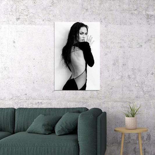 Megan Fox Movie Usa Actress Artist Producer Actor Poster Wall Art Print Home Wall Decor - xonomax