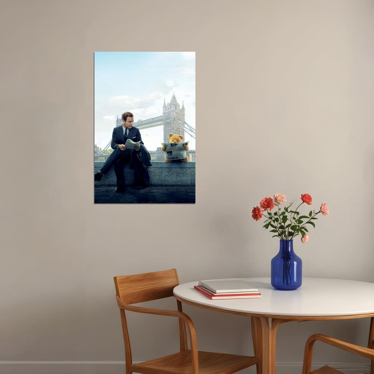 Christopher Robin 2018 Movie Winnie The Pooh Comedy Poster Wall Art Print Home Wall Decor - xonomax