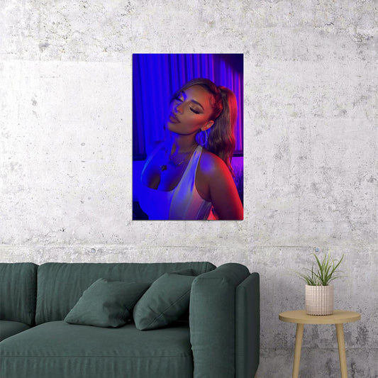 Alina Baraz Beauty Singer Music Star Poster Wall Art Print Home Wall Decor - xonomax