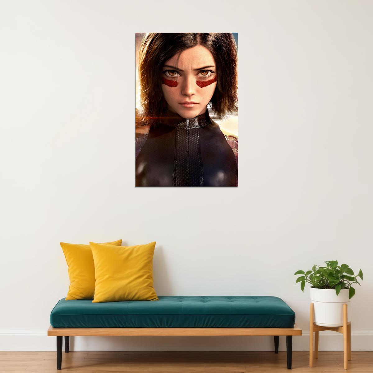 Alita Battle Angel Movie Comic Anime Science Fiction Poster Wall Art Print Home Wall Decor - xonomax
