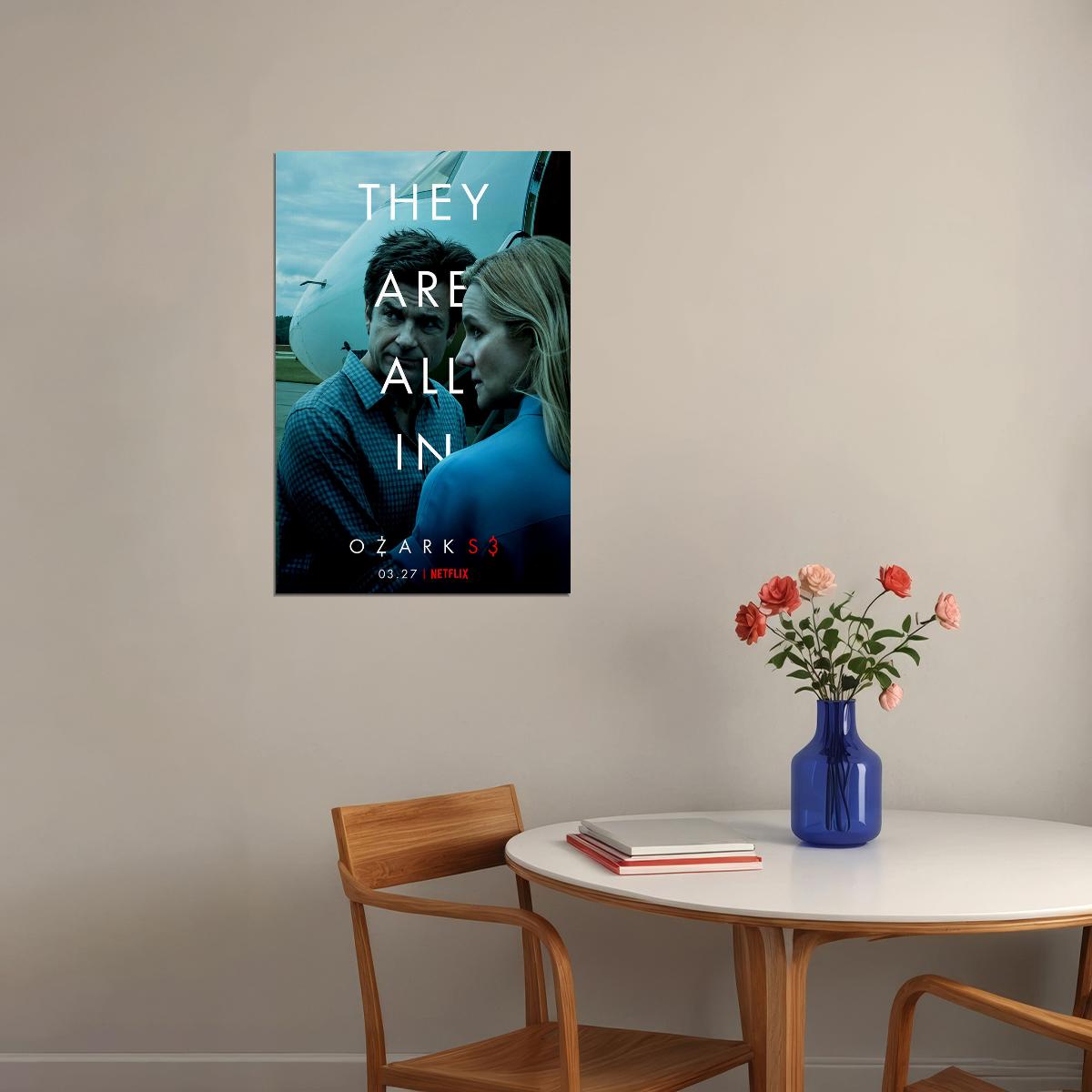 Ozark Jason Bateman 2017 Tv Series Show Season Crime Poster Wall Art Print Home Wall Decor - xonomax