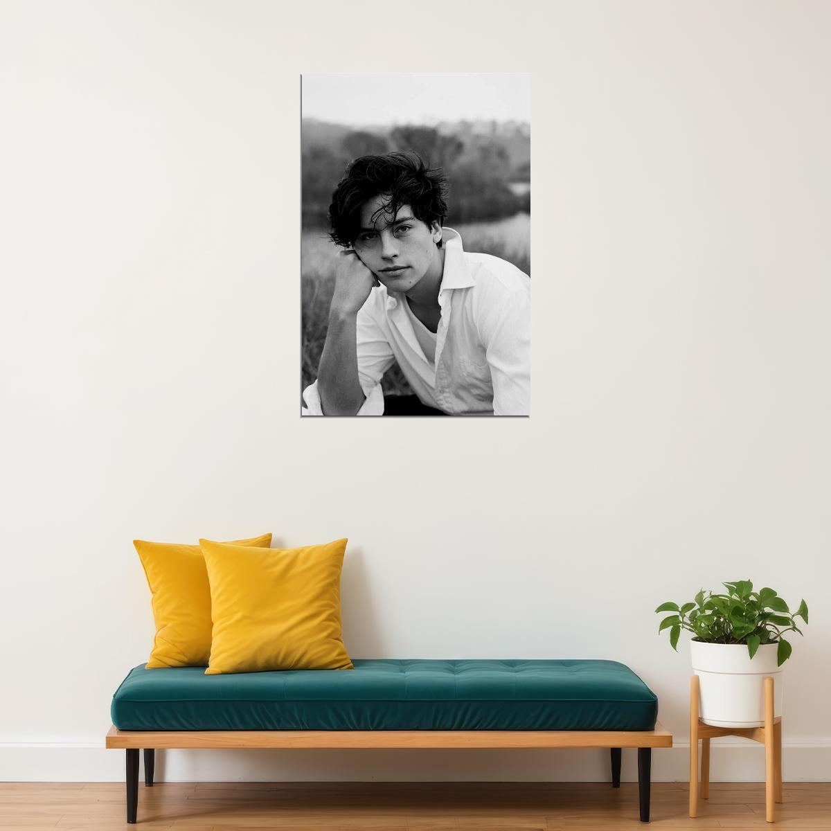 Cole Sprouse Movie Star Actor Fashion Poster Wall Art Print Home Wall Decor