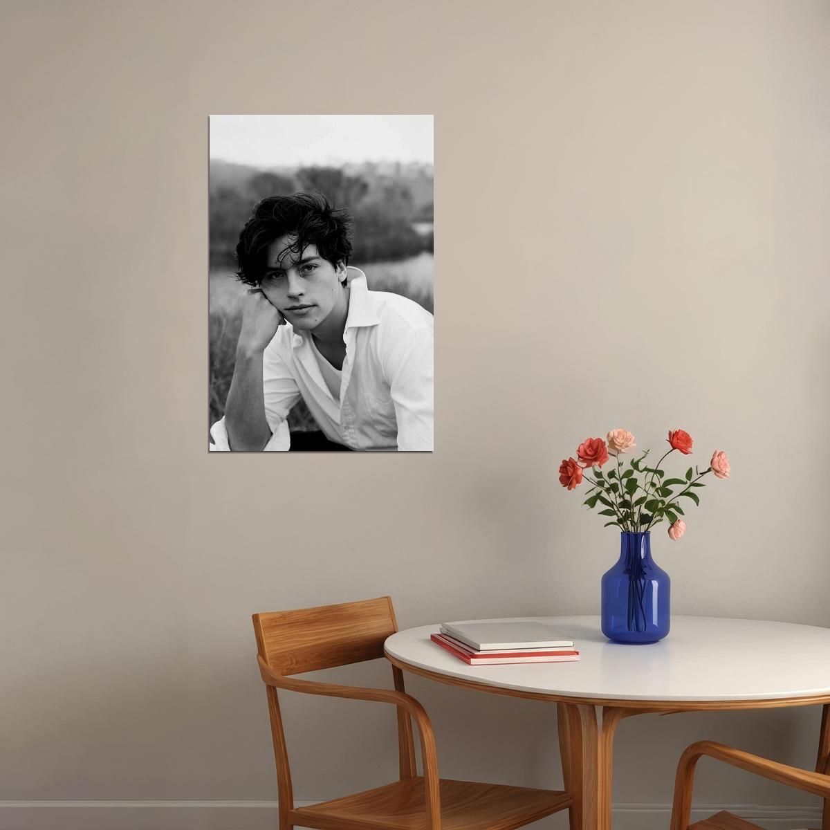 Cole Sprouse Movie Star Actor Fashion Poster Wall Art Print Home Wall Decor