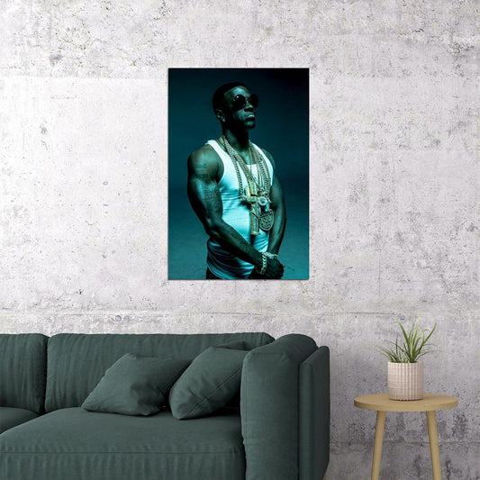 Boosie Badazz Rap Hip Hop Music Star Poster Wall Art Print Home Wall Decor - xonomax