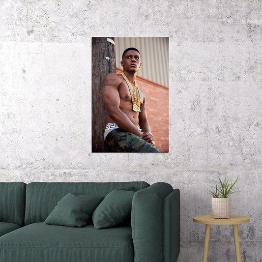 Boosie Badazz Rap Hip Hop Music Star Actor Poster Wall Art Print Home Wall Decor - xonomax