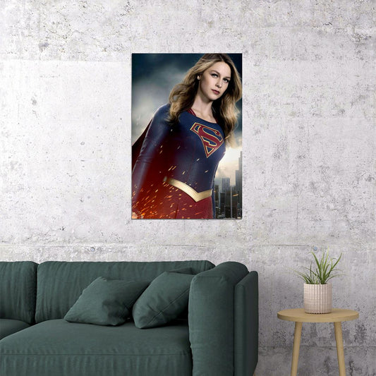 Supergirl Season 5 Movie Tv Series Adventure Poster Wall Art Print Home Wall Decor - xonomax
