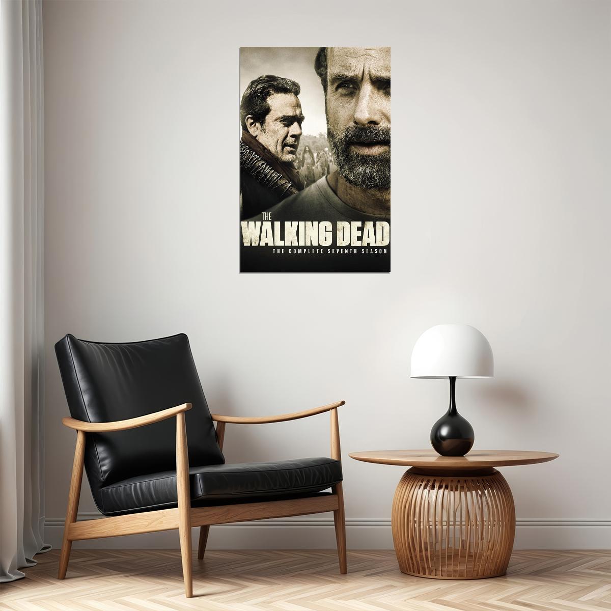 The Walking Dead Season 7 Movie Usa Tv Series Action Poster Wall Art Print Home Wall Decor