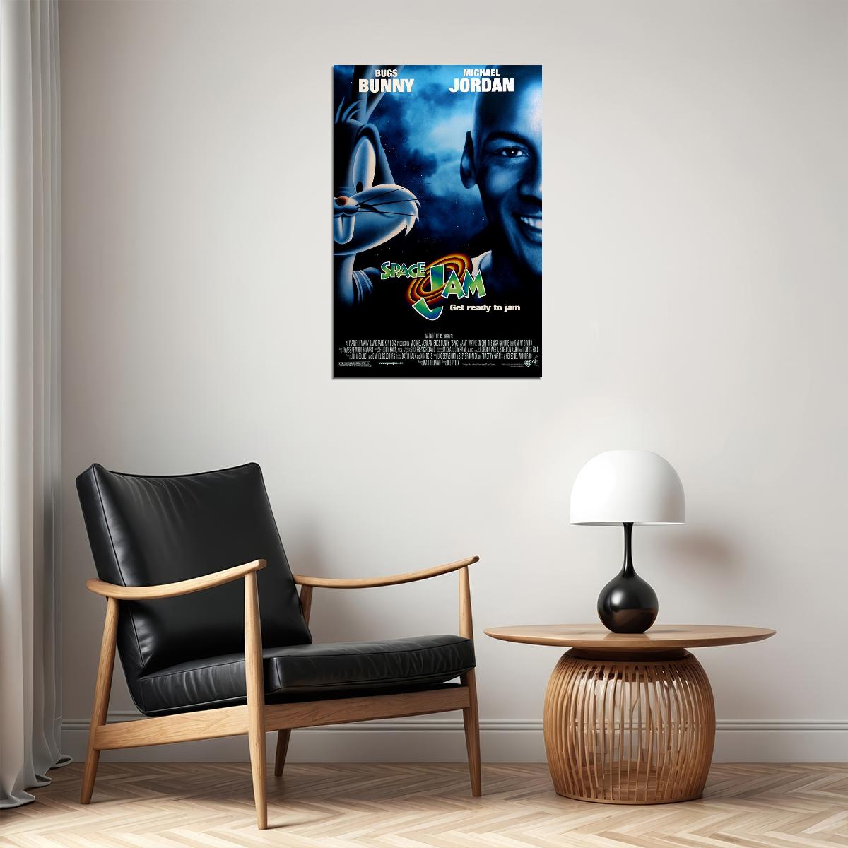 Space Jam Movie Poster Wall Art Print Home Wall Decor - xonomax