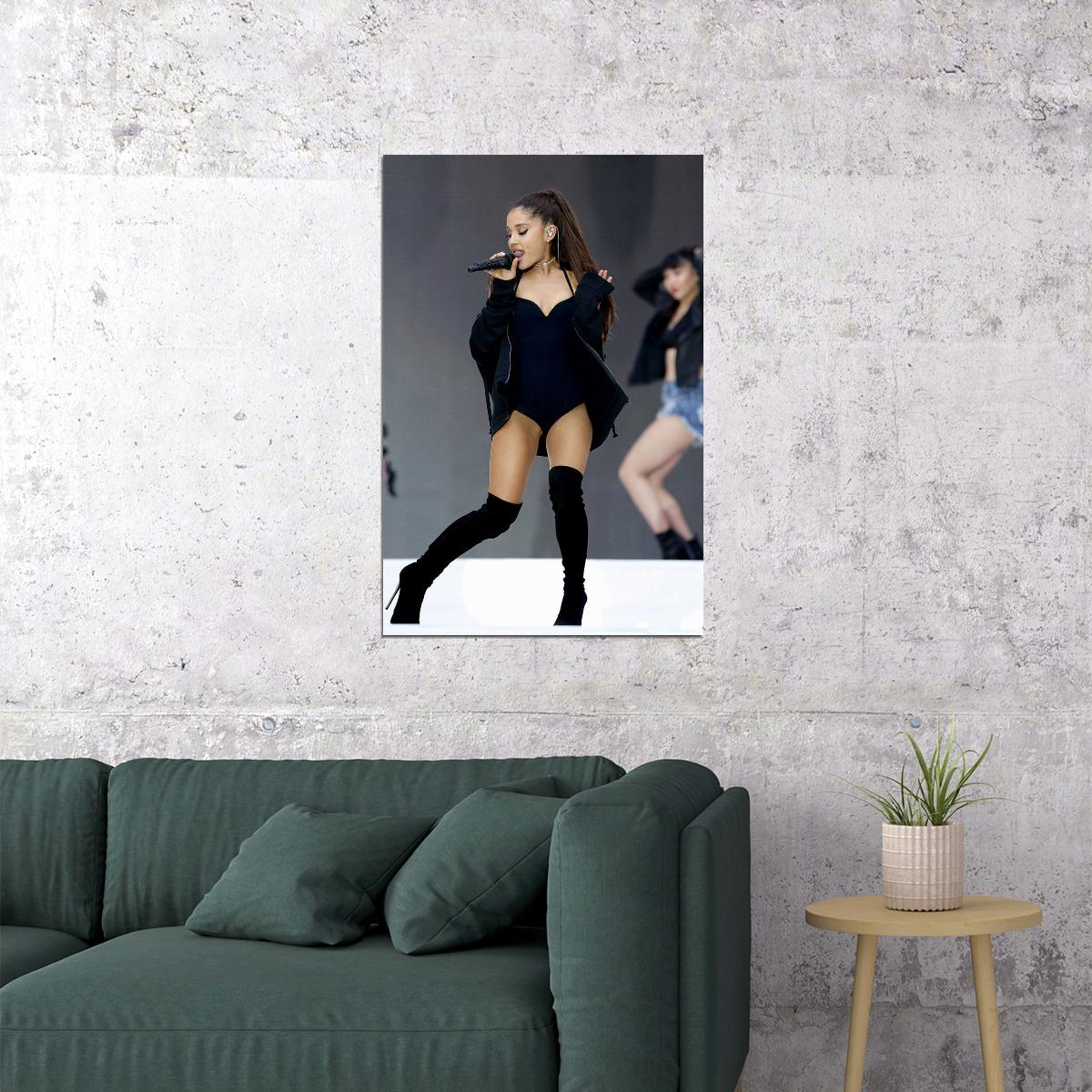 Ariana Grande Music Singer Star Sexy Girl Poster Wall Art Print Home Wall Decor