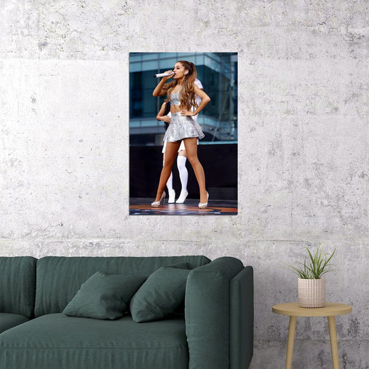 Ariana Grande Music Singer Star Sexy Girl Poster Wall Art Print Home Wall Decor - xonomax
