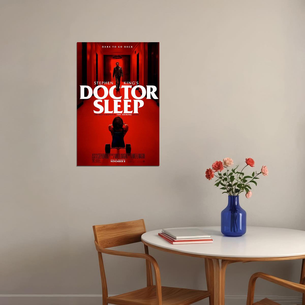 Doctor Sleep Mike Flanagan Movie Sequel To The Shining Poster Wall Art Print Home Wall Decor - xonomax
