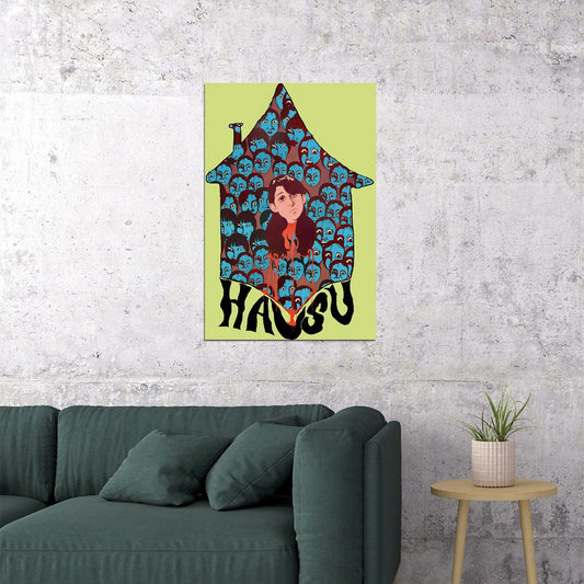 Hausu Horror Tv Series Show Game Cover Comedy Poster Wall Art Print Home Wall Decor - xonomax