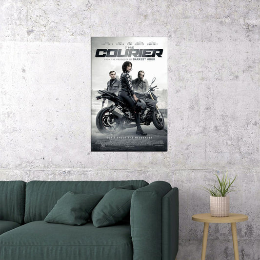 The Courier Olga Kurylenko Gary Oldman Action Poster Wall Art Print Home Wall Decor - xonomax
