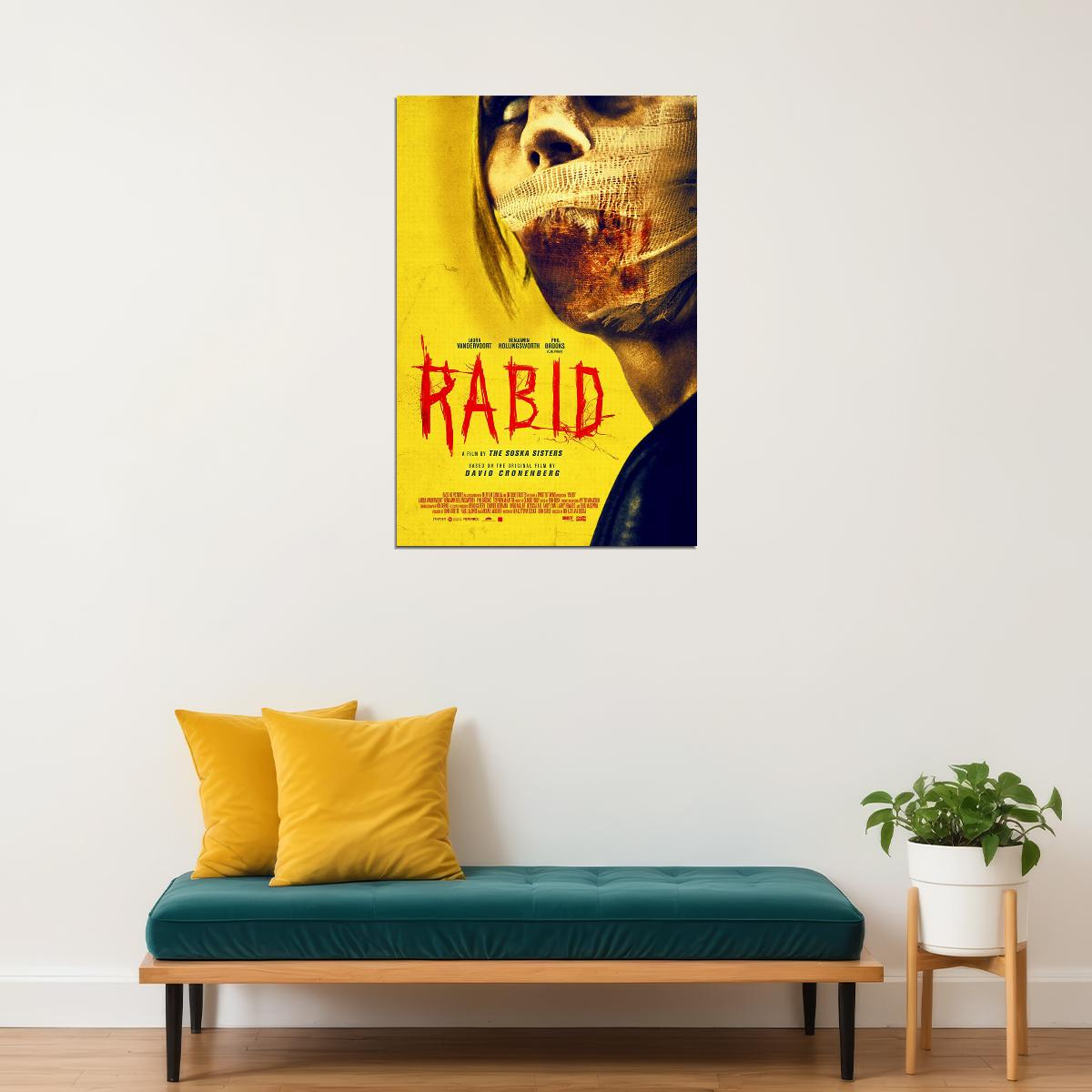Rabid Movie 2019 Horror Science Fiction Poster Wall Art Print Home Wall Decor - xonomax