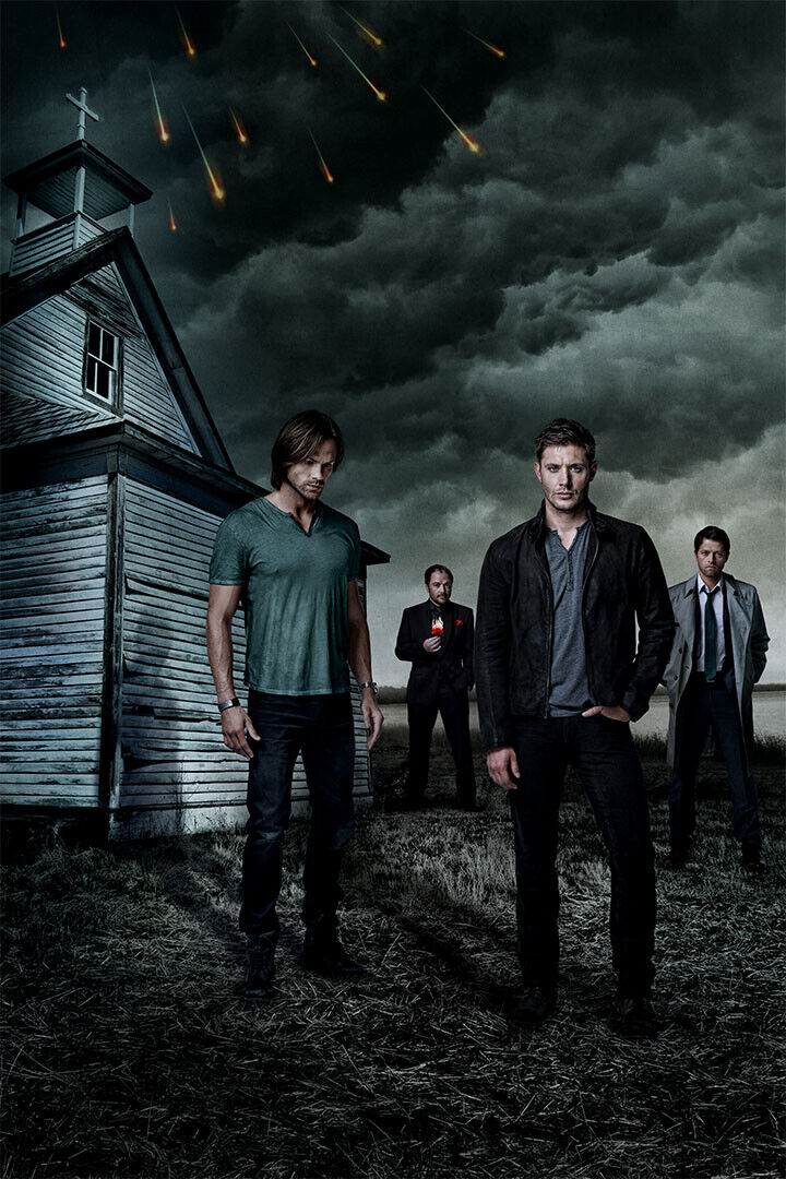 Supernatural Tv Series Show Season 14 Sam Dean Movie Fantasy Poster Wall Art Print Home Wall Decor - xonomax