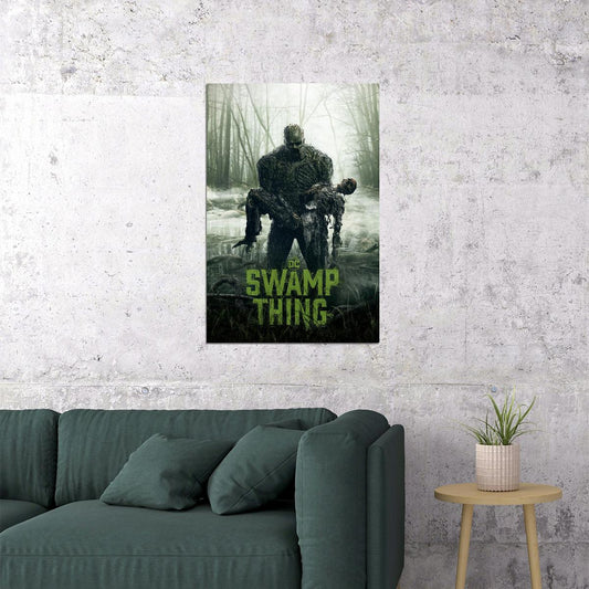 Swamp Thing Comics Superhero Tv Series 2019 Season Drama Poster Wall Art Print Home Wall Decor - xonomax