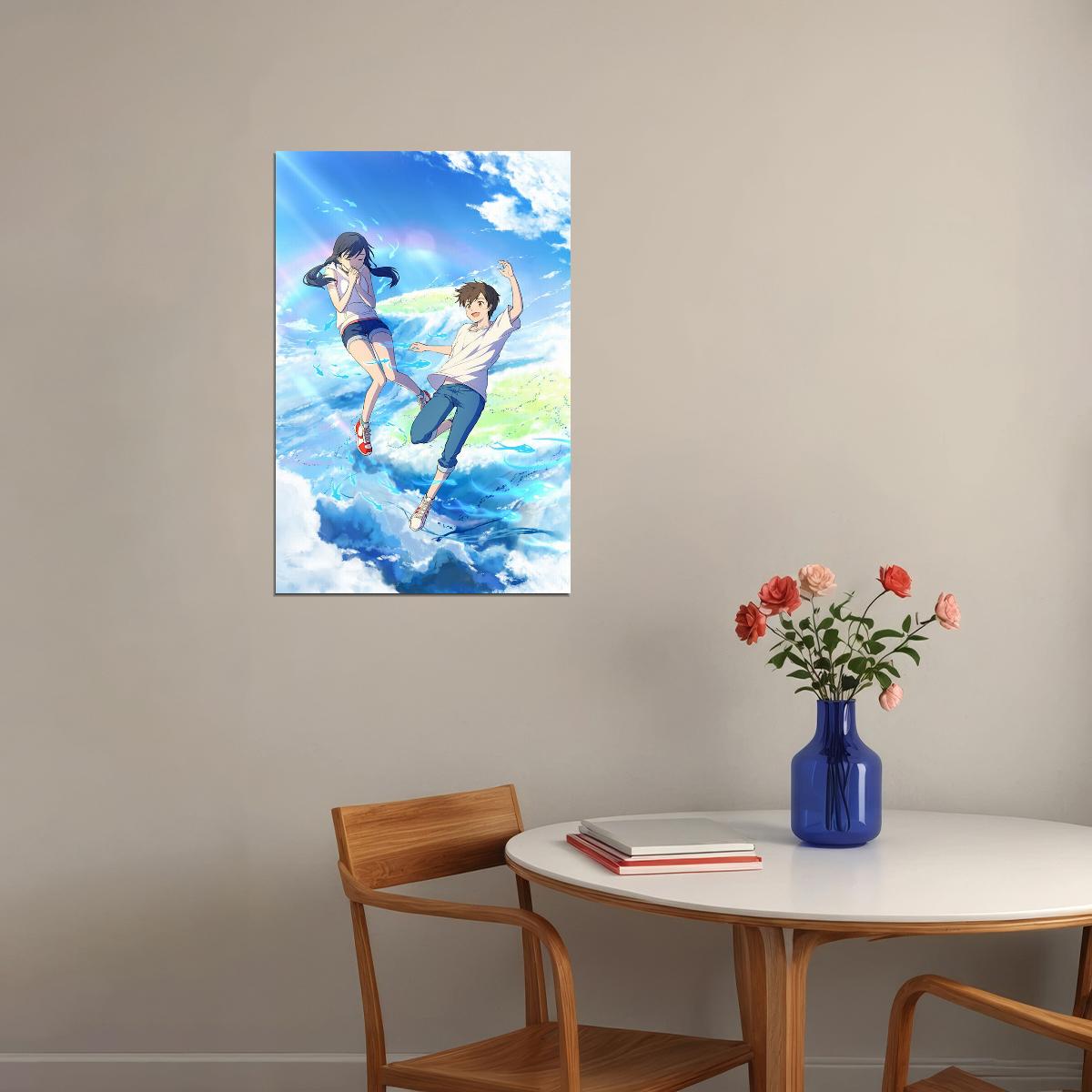 Weathering With You Makoto Shinkai Movie Poster Wall Art Print Home Wall Decor
