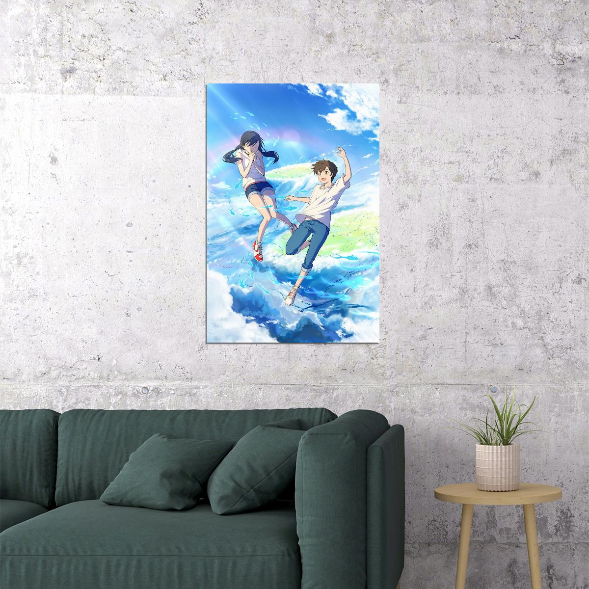 Weathering With You Makoto Shinkai Movie Poster Wall Art Print Home Wall Decor
