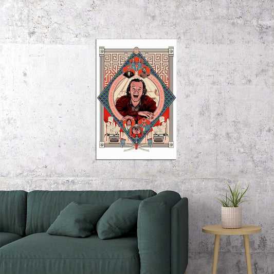 The Shining Classic Movie 1980 Horror Poster Wall Art Print Home Wall Decor - xonomax