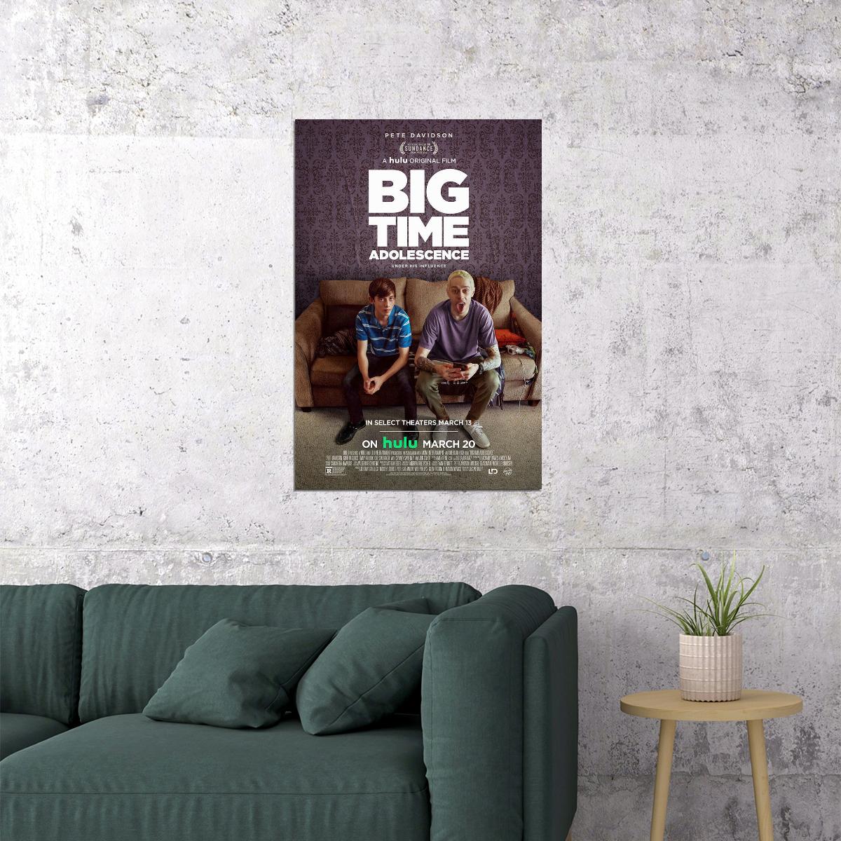 Big Time Adolescence Movie Comedy Drama Poster Wall Art Print Home Wall Decor