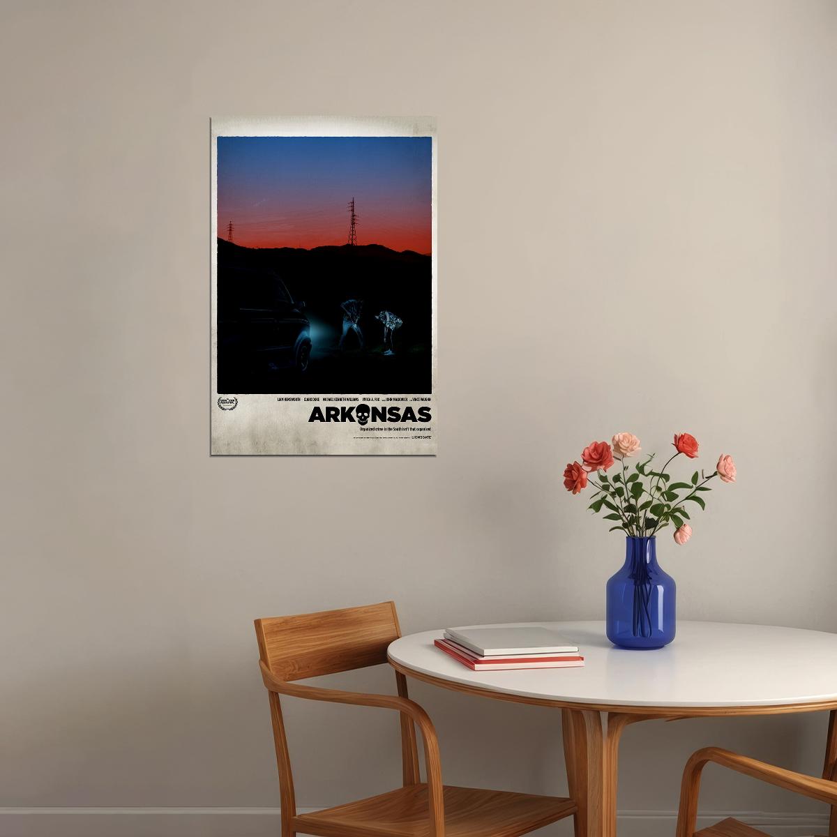 Arkansas 2020 Movie Crime Thrtiller Poster Wall Art Print Home Wall Decor - xonomax